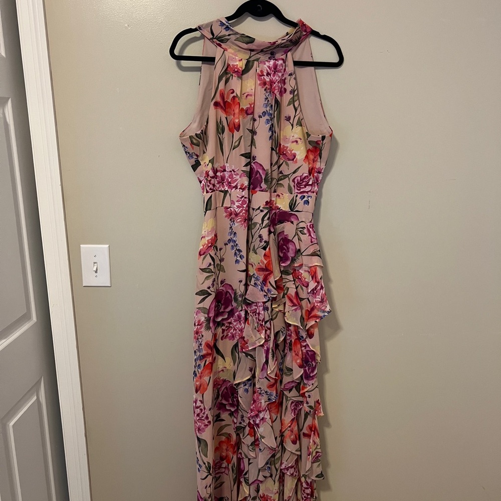 Eliza J Multicolor Floral Maxi Dress